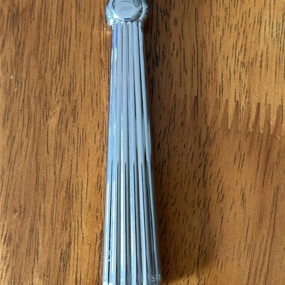 Waterford stainless butter knife. 18/10 handle. Carleton pattern. 9 3/4”.